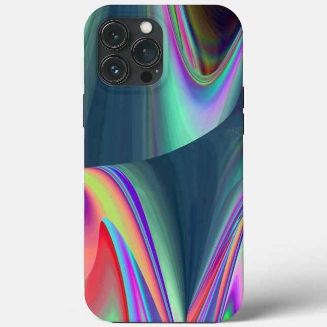 Spirit of Summer Breeze, Abstrato 3D Rainbowart (Verso)