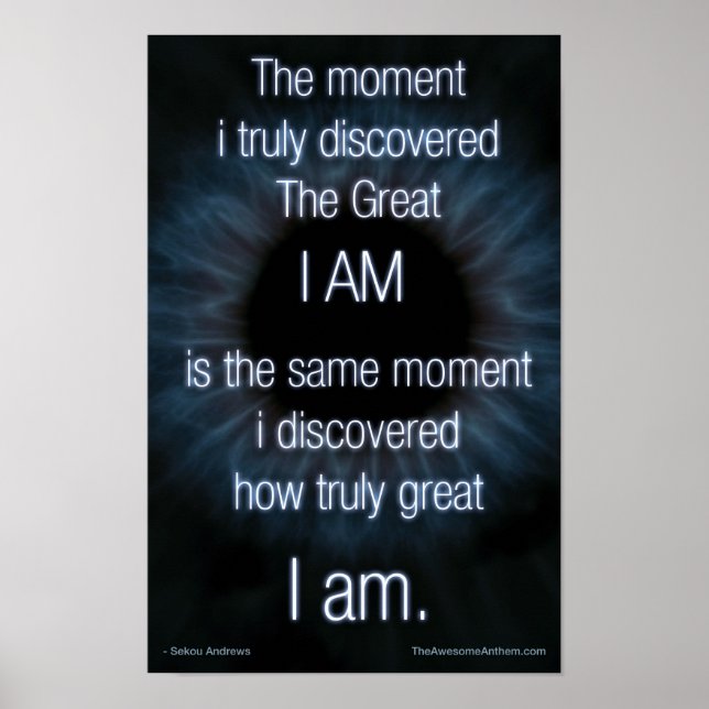 "SPIRITUAL" Poster (Confiança/Espírito) (Frente)