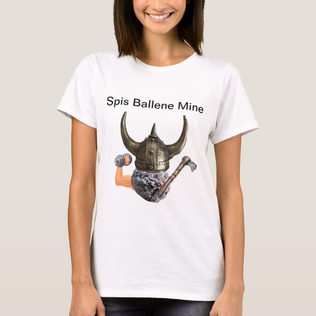 Spis Ballene Mine T-shirt Femme (Frente)