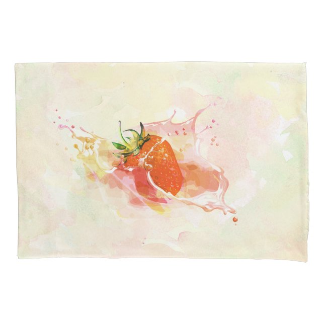 Splash de Morango! Aquarela (Frente)