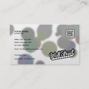 Splash de tinta - Design de Cartão de visita