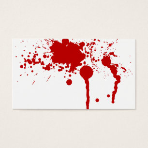 Splatter o Dia das Bruxas de sangramento sem