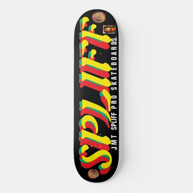 SPLIFF. JMT 8 1/4" Skateboard Deck (Frente)