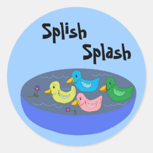 Splish Splash - adesivos