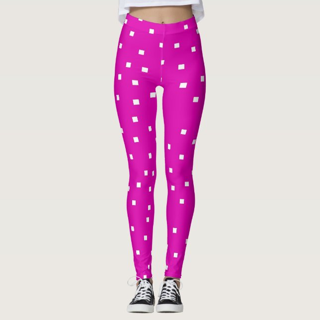 SPNP_Calças Leggings Rosa (Frente)