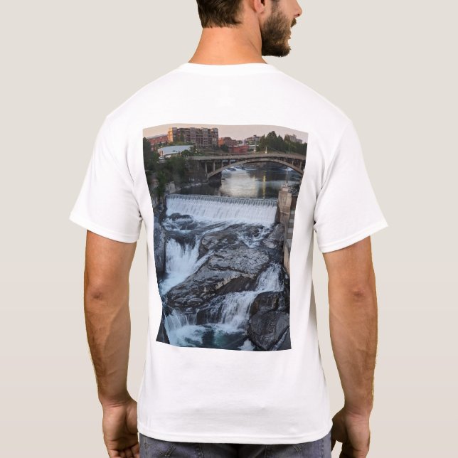 Spokane Falls WA T-Shirt (Verso)