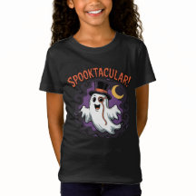 Spooktacular Crianças Fantasmas Camisa do Dia das 