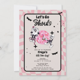 Spooky Ghoul Halloween Qualquer Convite De Anivers