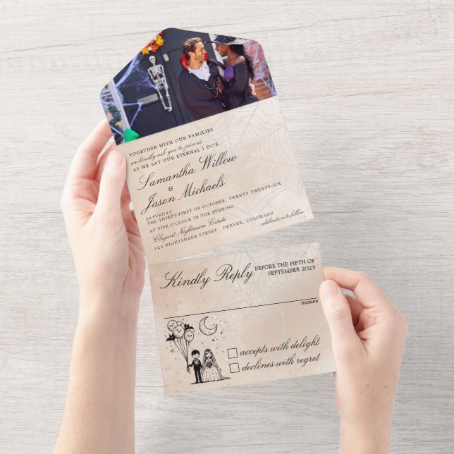 Spooky Little Casal Wedding (Tearaway)