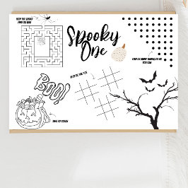 Spooky One | Halloween | Tapete de Atividade para 