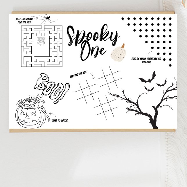 Spooky One | Halloween | Tapete de Atividade para  (Criador carregado)