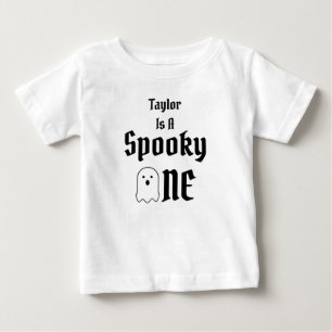 Spooky One primeiro aniversario Baby T-Shirt