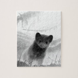 Spooky Pine Marten Jigsee Quebra-cabeça Todos os t