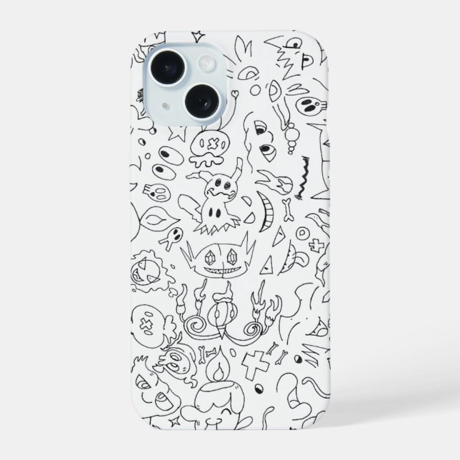 Spooky Pokémon Doodle Case (Verso)