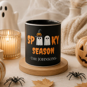 Spooky Season Mug - Xícara de Café de Halloween