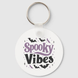 Spooky Vibes Chaveiro - Kawaii Halloween