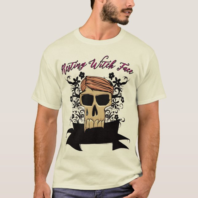 Spooky Vibes – Halloween Design Men’s T-Shirt (Frente)