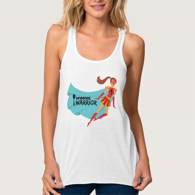 Spoonie Warrior Tank Top (Frente)