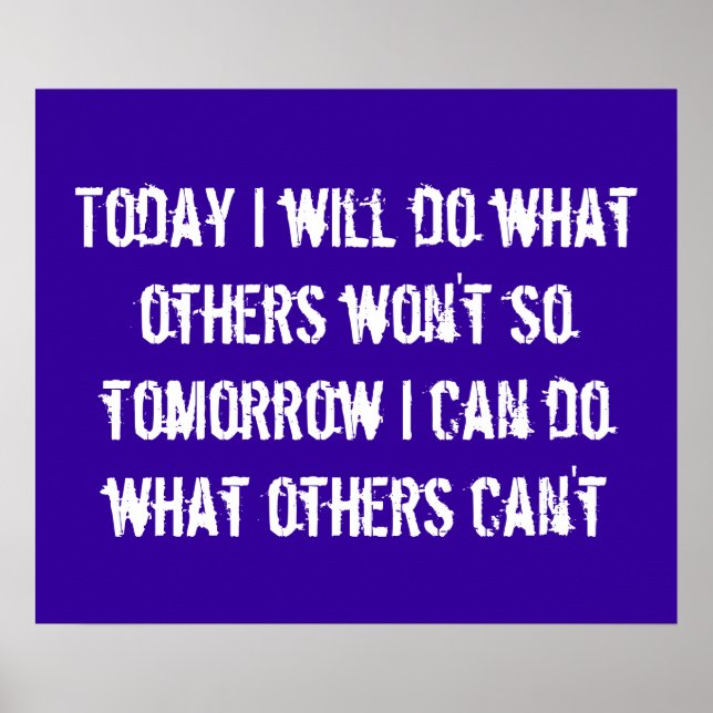 Sports Motivational Poster (Frente)