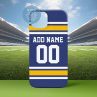 Sports Team Jersey com nome e número personalizado