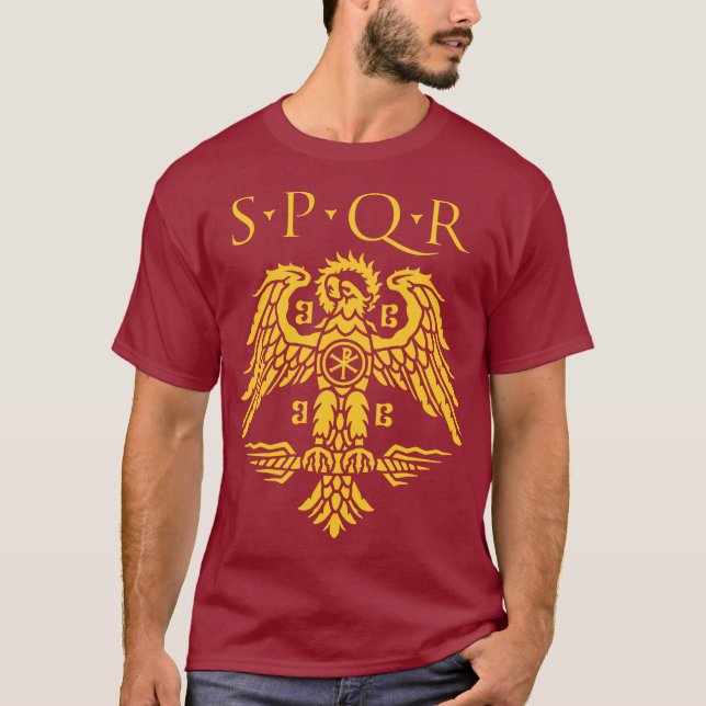 SPQR Aquila T-shirt (Frente)