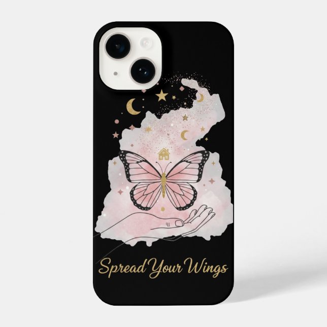 Spread Your Wings Butterfly Celestial Magic black (Verso)