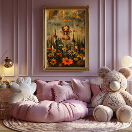 Spread Your Wings - Póster Inspirador para Niños