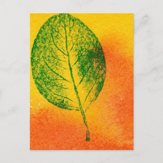 "Spring Apple #4" Estradas Rurais Cartão Postal (Frente)