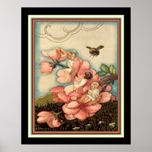 "Springtime" Art Deco Impressão Ca. 1922- 16x20