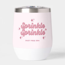 Sprinkle Sprinkle Tumbler de Vinho Térmico Rosa