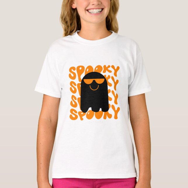 "Sprinkles Spooky: T-Shirt do Dia das Crianças" (Frente)