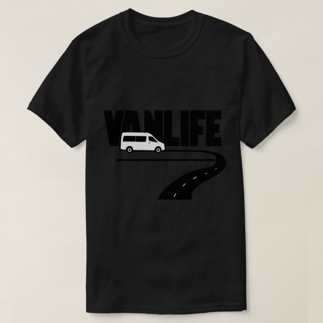 Sprinter Vanlife  Classic T-Shirt (Frente do Design)