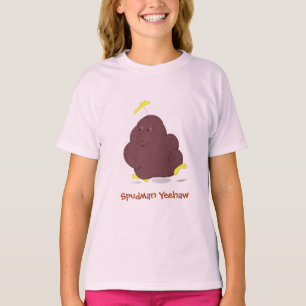 Spudman Yeehaw! Meninas t-shirt de boneca