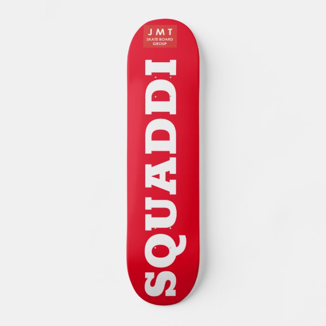 SQAUDDI Skateboard (Frente)