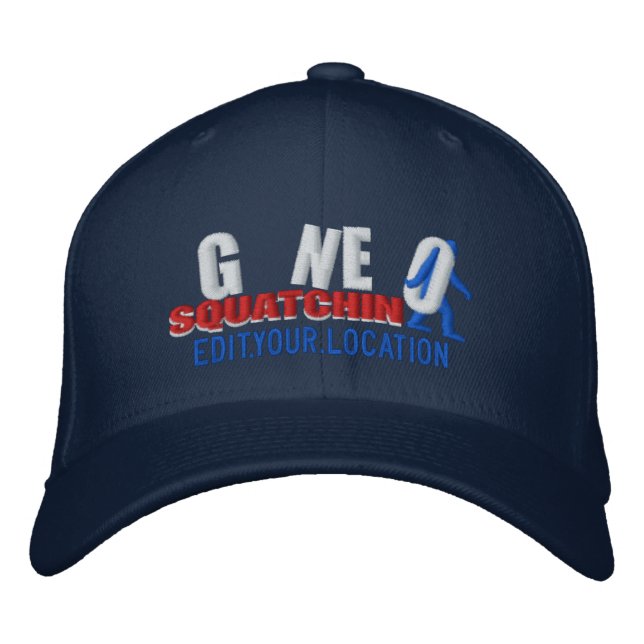 SQUATCHIN DESLIGADO Personalizar Boné de Localizaç (Frente)