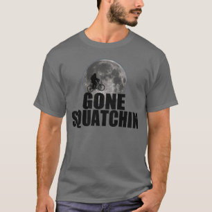 Squatchin ido clássico Sasquatch no t-shirt da