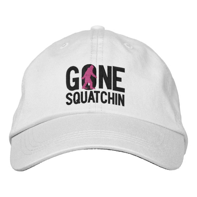 SQUATCHIN OTIMIZADO boné bordado (Frente)