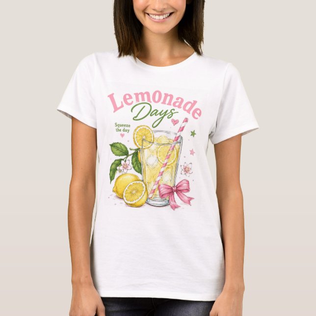 Squeeze the Day Lemonade T-Shirt (Frente)