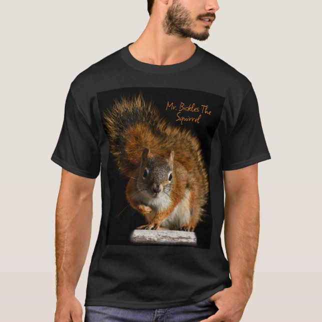 Sr. Bickles The Squirrel T-shirts para todos! (Frente)