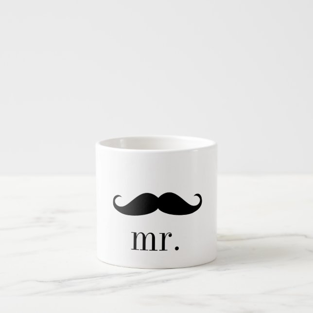 Sr. Bigode: Caneca do café (Frente)