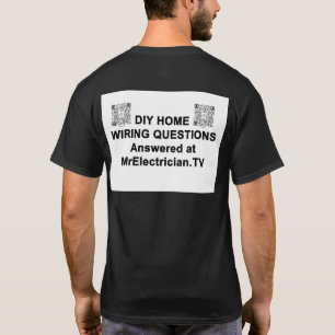 Sr. Camiseta Promocional eletricista