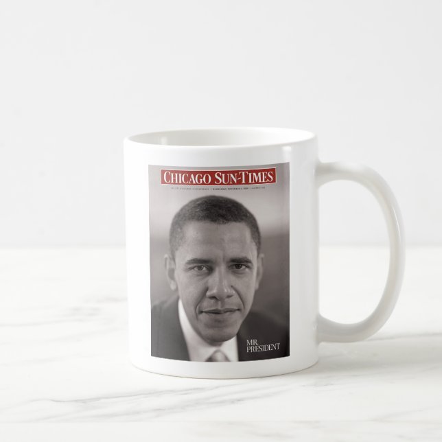 Sr. caneca do presidente Obama (Direita)
