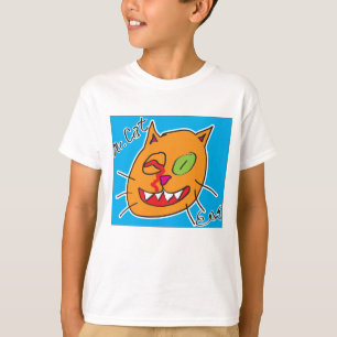 Sr. Cat por Eli - Kids T-shirt