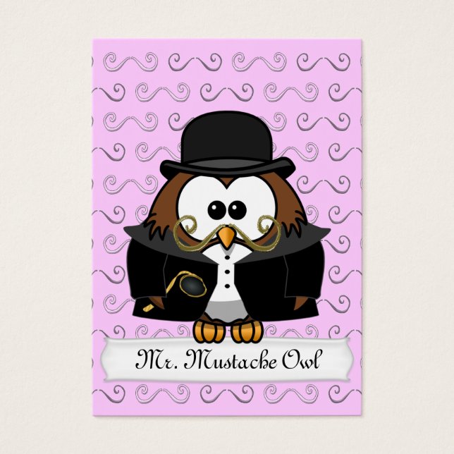 Sr. Dourado Mustache Owl (Frente)