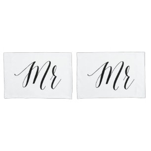 Sr. e Sr. Modern Typography Gay Casal