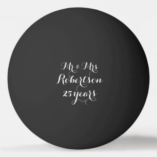 Sr. e Sra. 25a bola do pong do sibilo do