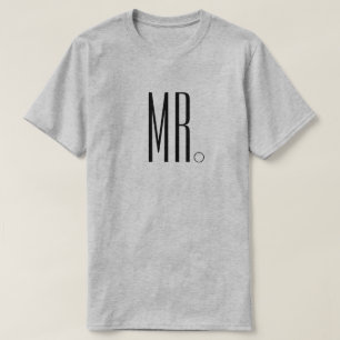 Sr. e Sra. Camisas de correspondência