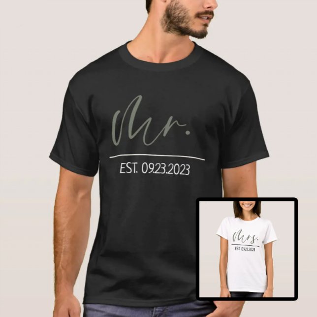 Sr. e Sra. Camisetas 3 (Criador carregado)