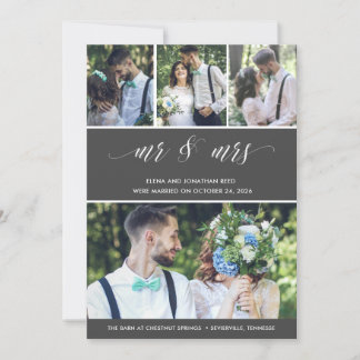 Sr. Eloped Casou-se com o anúncio de casamento de 