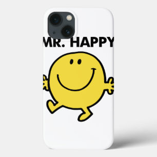 Sr. Feliz que dançam & que sorriem
